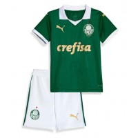 Echipament fotbal Palmeiras Tricou Acasa 2024-25 pentru copii maneca scurta (+ Pantaloni scurti)